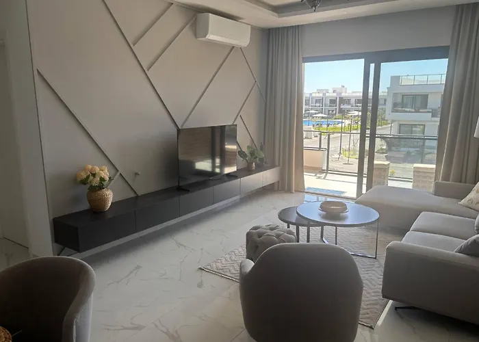 New Apartment In A Great Complex Agios Sergios fotorgafie